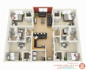 4-Bedroom_3D