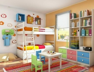 Beautiful-colorful-bedroom-interior-design