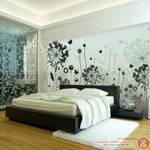 Black-White-Painting-Wall-Murals-for-Creativity