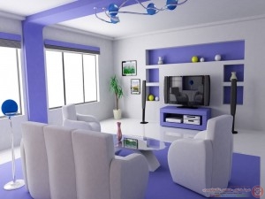 Futuristic-Purple-Living-Room-Images