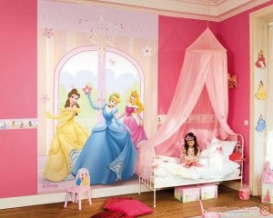 Girls-Themed-Bedroom-Designs-with-certainly-love-everything-about-this-Disney-Princesses