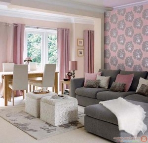 Pink-Grey-Living-Room-Decor