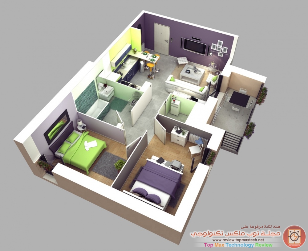 Two-bedroom-house-plan