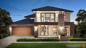 modern-stylish-best-house-architecture-also-green-grass-plus-gardeb-also-garage-also-wall-lamp-gla