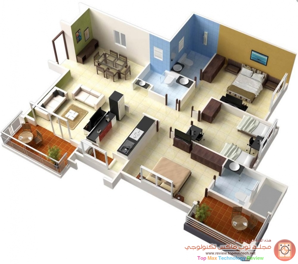 single-floor-3-bedroom-house-plans