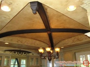 textured-kitchen-ceiling