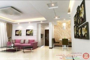 white-false-pop-ceiling-design-and-purple-sofa-design-in-living-room-1024x691