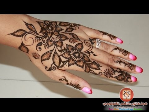   نقوش حناء 2014 نقوش حناء رقيقة جدا 2015 اروع نقوش