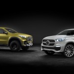 الاعلان الرسمي قبل 3 ساعات من الان لسيارة مرسيدس بيك أب المكشوفة Mercedes X-Class 2017