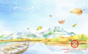 اجمل صور سواحل مرسومه باليد