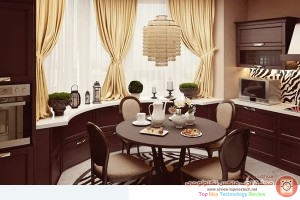 تصميم مطابخ و تصميم غرف طعام عصرية
