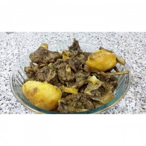 حنيد مع البطاطس