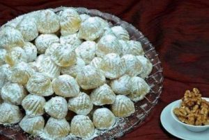 احلى طرقة لعمل حلويات العيد الفطر معمول بالجوز