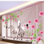 ورق الحائط بتصاميم ثلاثية الأبعاد2017 ورق الحائط بتصاميم ثلاثية الأبعاد2017