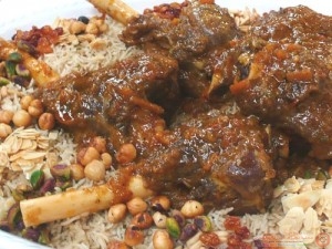 اكلات رمضان تحضير موزات الغنم مع الارز