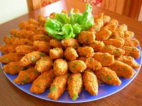 كفتة العدس الاحمر