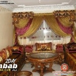اجمل الديكورات للستائر الفخمة 2014 