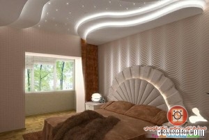 ديكورات جبس اسقف جديد   شياكة ديكورات جبس اسقف مع الاضاءة اجمل ديكورات جبس 2014