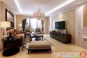ديكورات استقبال روعه 3D صور غرف معيشه جميله راقيه