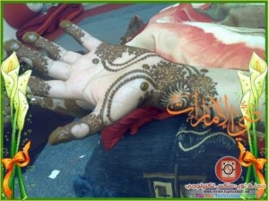 نقوش حناء رائعة للعروس 2014 ، اجمل نقوش  حناء للعروس