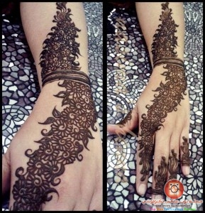 صور احلى و اروع نقوش حناء للعروس2014 للبنات للنساء روعة رهيبة2015