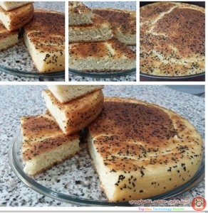 لرزنه (بنت الصحن بالعجينه السائله) من المطبخ اليمني