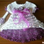 اجمل فساتين كروشية للاطفال تحفه جدا وروعه