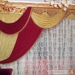 احدث تصميمات جذابة مع ستائر 2014