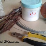 كرة الأغصان لتزيين المنزل 