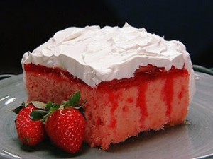 كعكة الفراولة