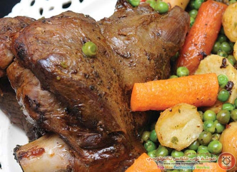 اطباق العيد طريقة عمل فخد مشوي