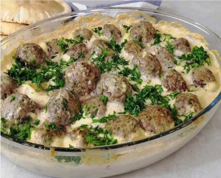 الكفتة بلطحينية