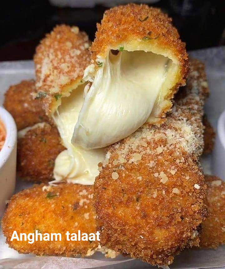 عجينة الجبن المقلية