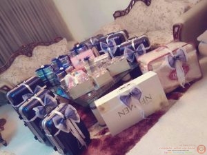 تزين شنط العروسه تجهيزات العروس