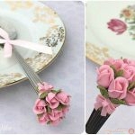 عمل ورود من الصلصال ومن عجينه السراميك روعه 
