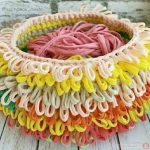 اشغال يدويه صوفيه شيلان وسلال ومفرش طاولات روووعه 