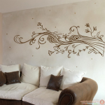 نوع من الرسم على الجدران لمحبي الديكور والتصاميم (صور)‎