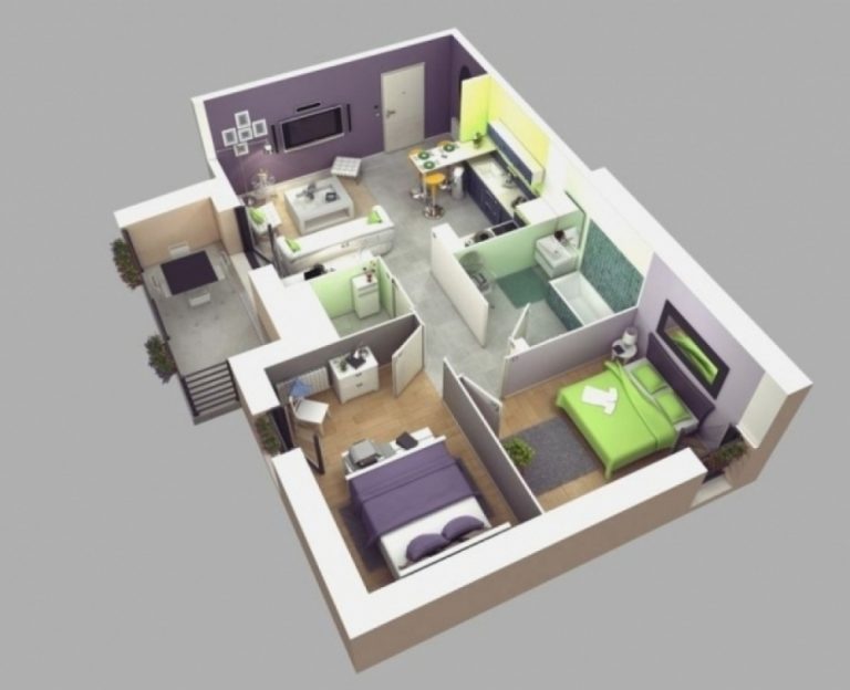 Bedroom Home Design Plans Outstanding