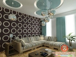 مجالس تهبل وجبسيات خيالية واضاءة رومانسية 2014