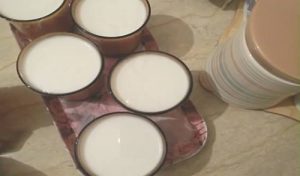الزبادي البيتي بدون ماكينة الزبادي