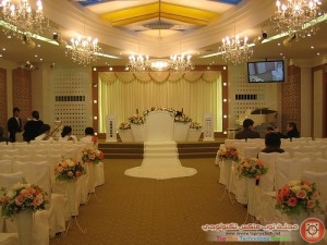 صالات وكوش أفراح وطاولات فخمة ورومانسية خيالية 2014