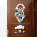 افكار لطيفه لتزيين ابواب غرف البنوتات    