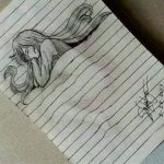 الفن في اوراق الورق    