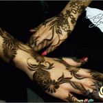 صور احلى و اروع نقوش حناء للعروس للبنات للنساء روعة2014