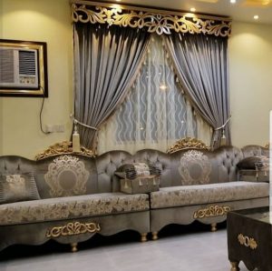 اجمل غرف نوم راقيه وستائر جميلة