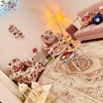 ديكورات فخامة وذوق للعرسان