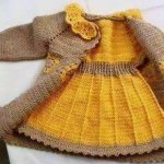 فساتين كروشية للشتاء روعه جدا