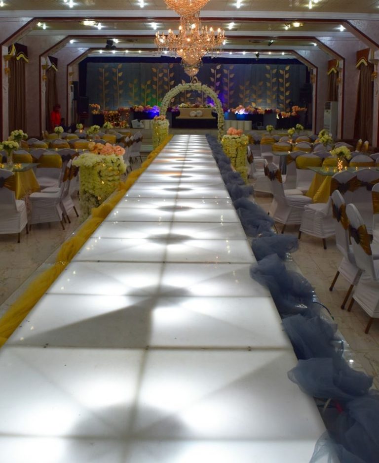 ديكور صاله اعراس روعه