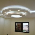 لمسات من هندسة التصميم الداخلي جبسيات والديكور