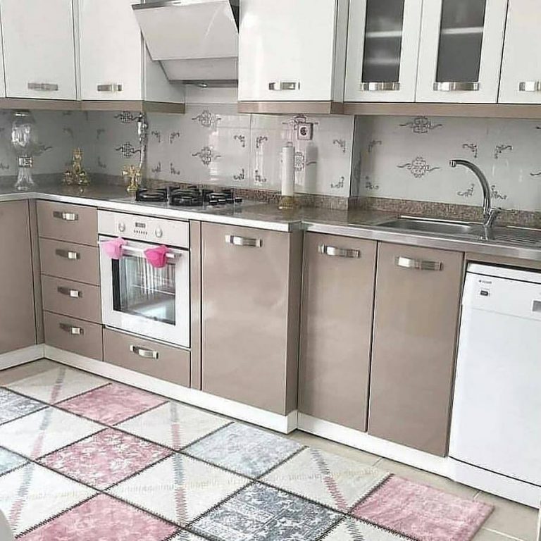 تنسيق مطابخ منتهى الذوق والرقة خدي  صورة فكرة وصممي بيتك بذوقك